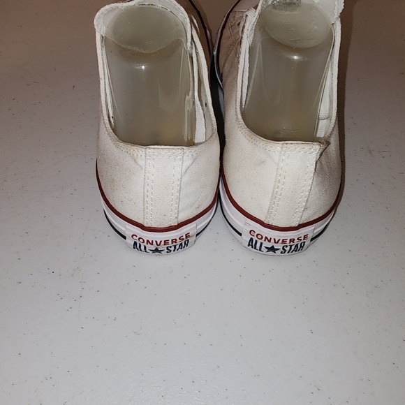 Converse Chuck Taylor All Star Men Low Top White Canvas Casual Shoes Sz M11 W13 - Picture 4 of 11